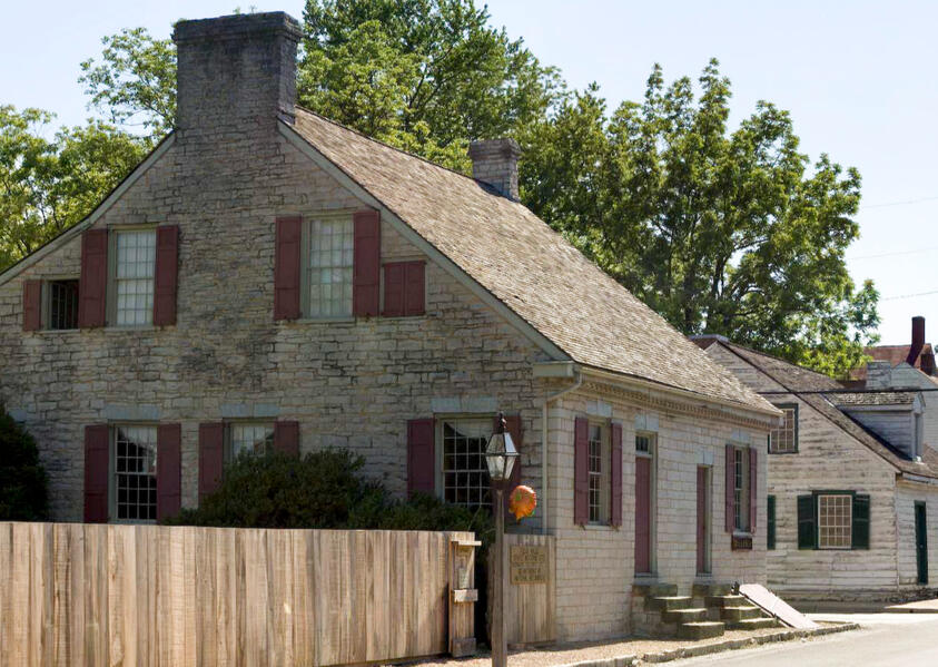 "Residential neighborhood in Ste Genevieve MO"